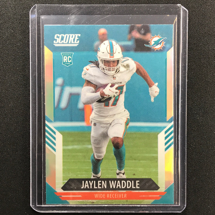2021 Chronicles JAYLEN WADDLE Score Update Rookie Silver Prizm #413
