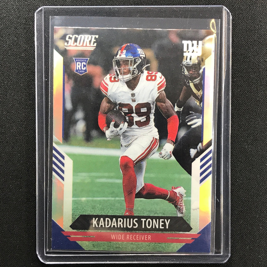 2021 Chronicles KADARIUS TONEY Score Update Rookie Silver Prizm #414