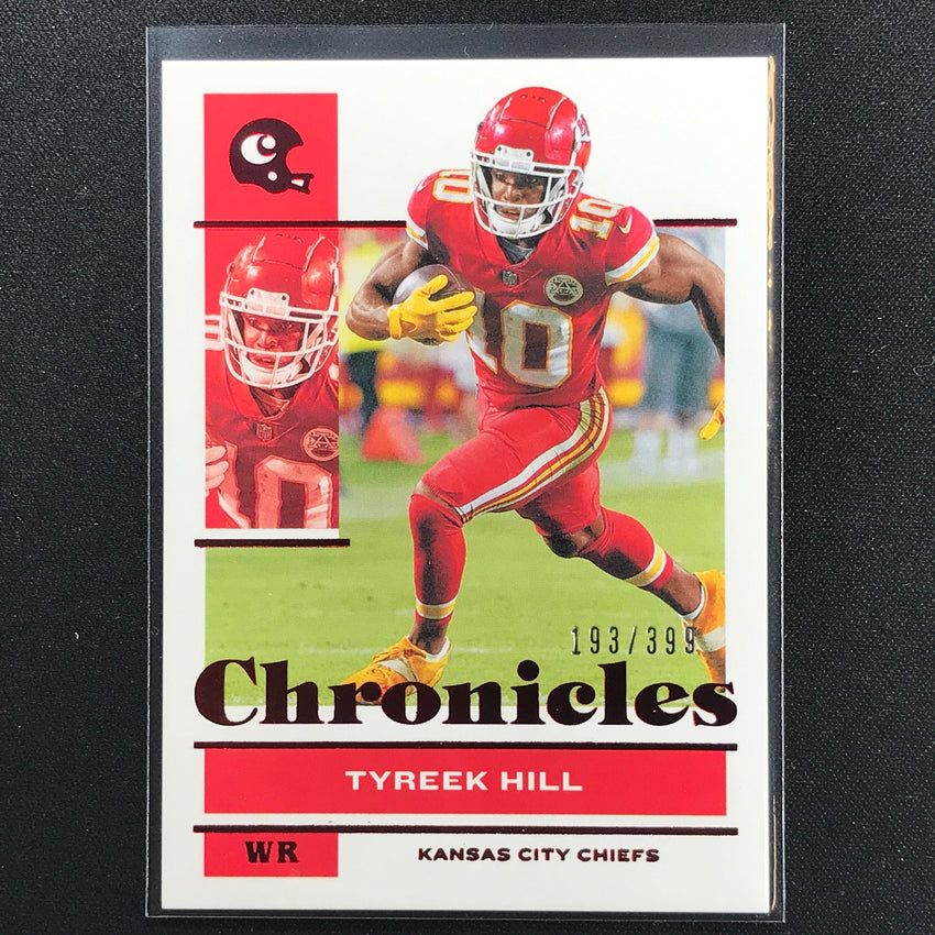 2021 Chronicles Tyreek Hill Chronicles Base Set Red 193/399