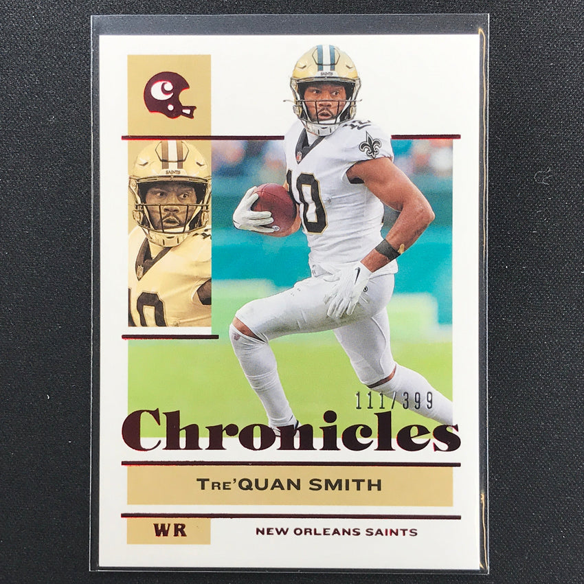 2021 Chronicles Trequan Smith Chronicles Base Set Red 111/399