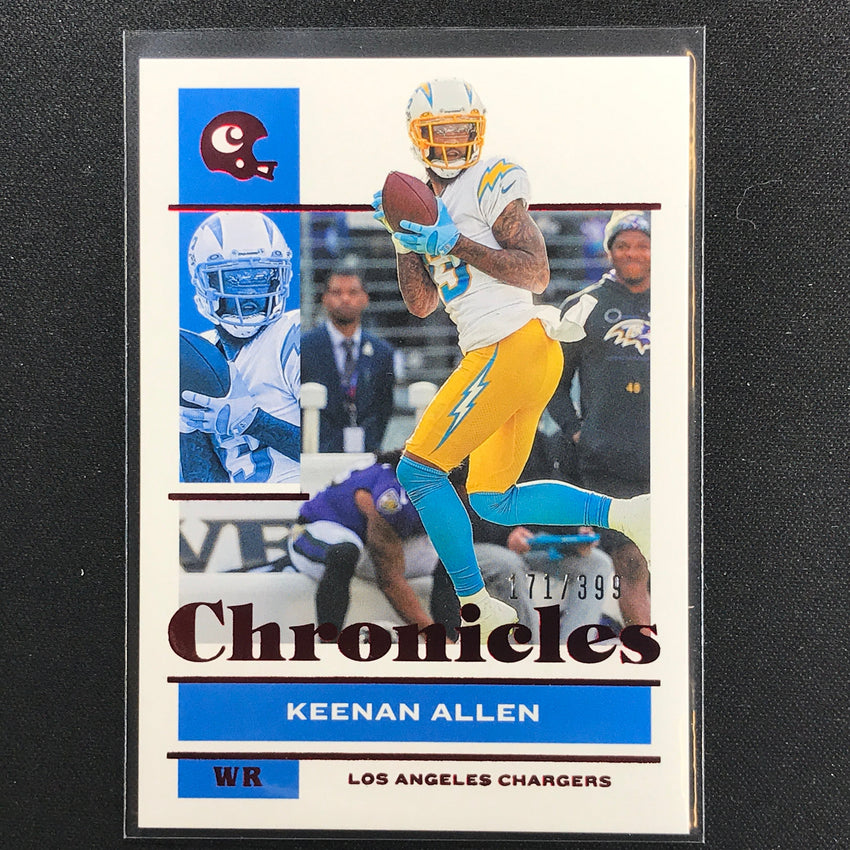 2021 Chronicles Keenan Allen Chronicles Base Set Red 171/399