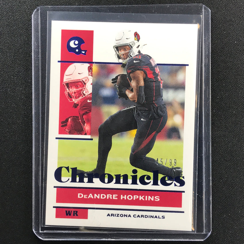 2021 Chronicles Deandre Hopkins Chronicles Base Set Blue 45/99