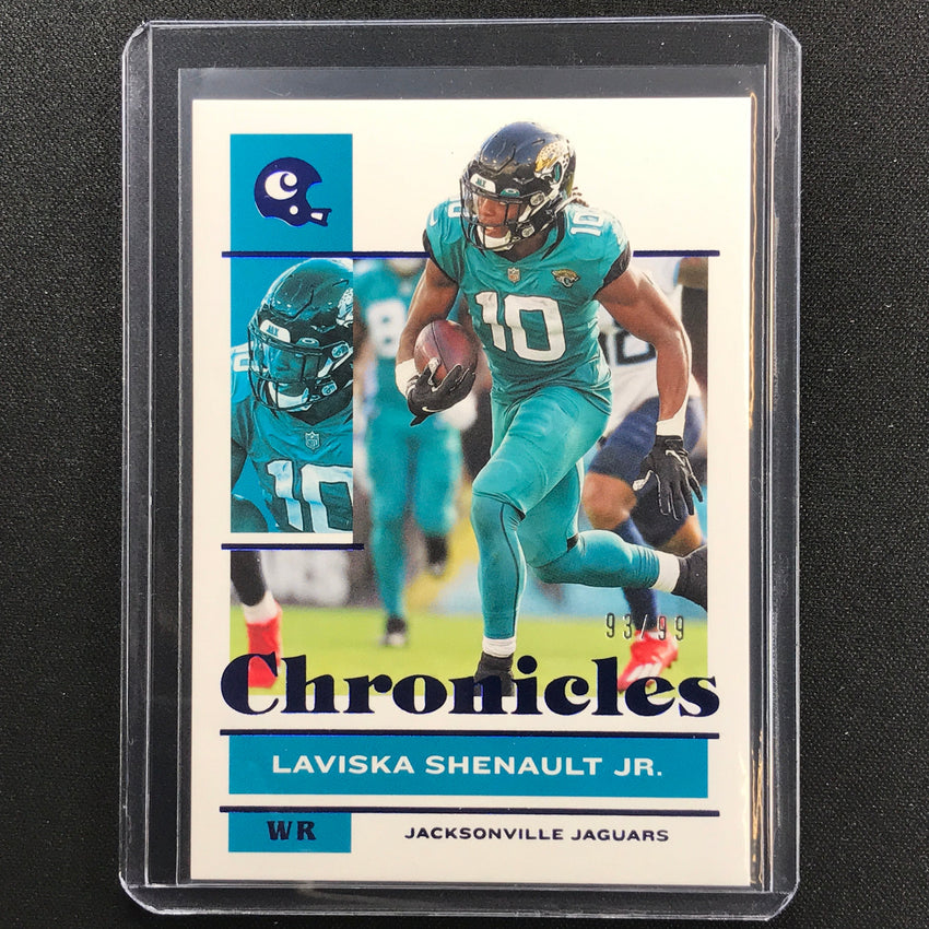 2021 Chronicles Laviska Shenault Jr. Chronicles Base Set Blue 93/99