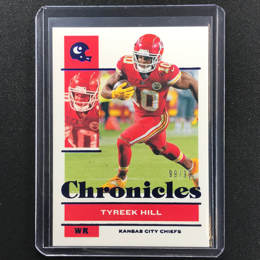 2021 Chronicles Tyreek Hill Chronicles Base Set Blue 99/99