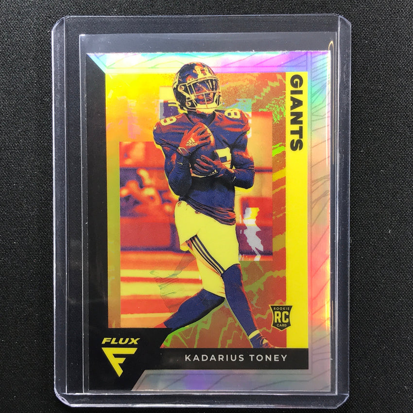 2021 Chronicles KADARIUS TONEY Flux Rookie Silver Prizm #14