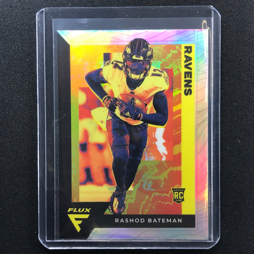 2021 Chronicles RASHOD BATEMAN Flux Rookie Silver Prizm #15
