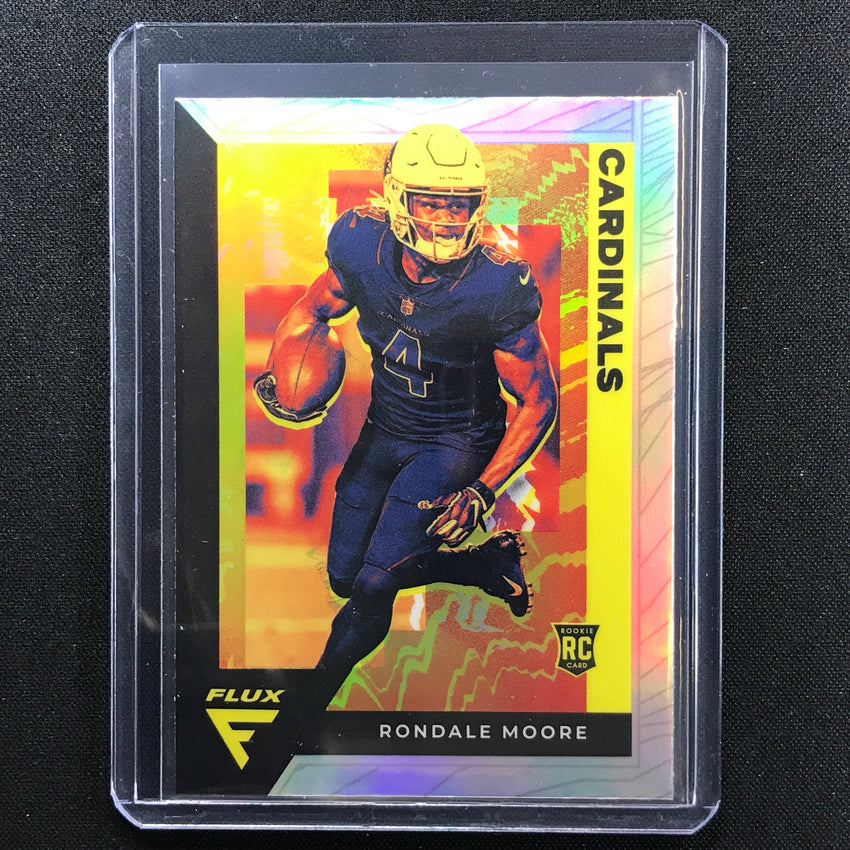 2021 Chronicles RONDALE MOORE Flux Rookie Silver Prizm #20