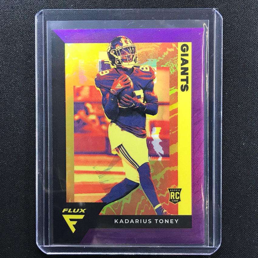 2021 Chronicles Kadarius Toney Flux Rookie Purple 66/199