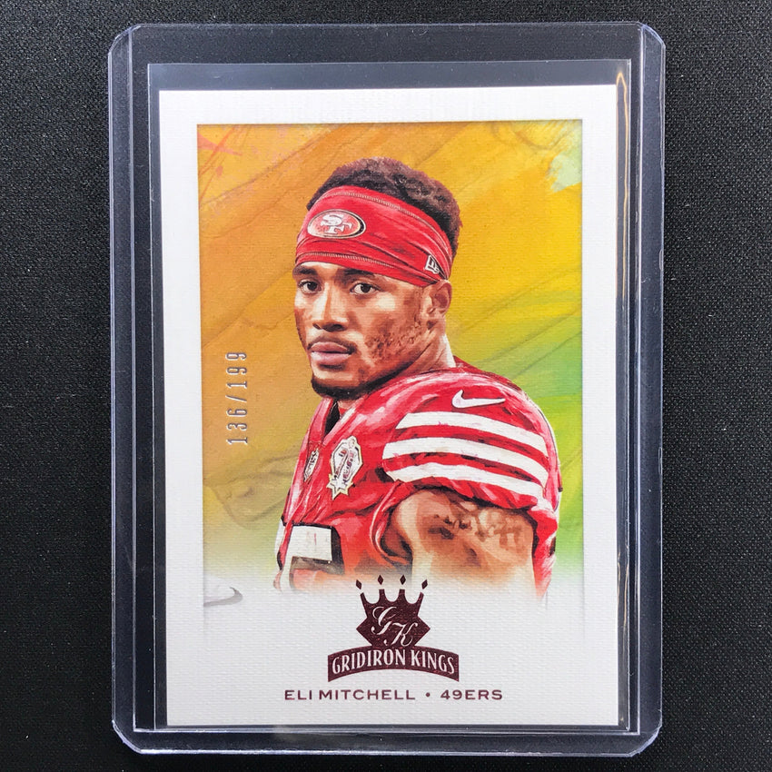 2021 Chronicles Eli Mitchell Gridiron Kings Rookie Red 136/199