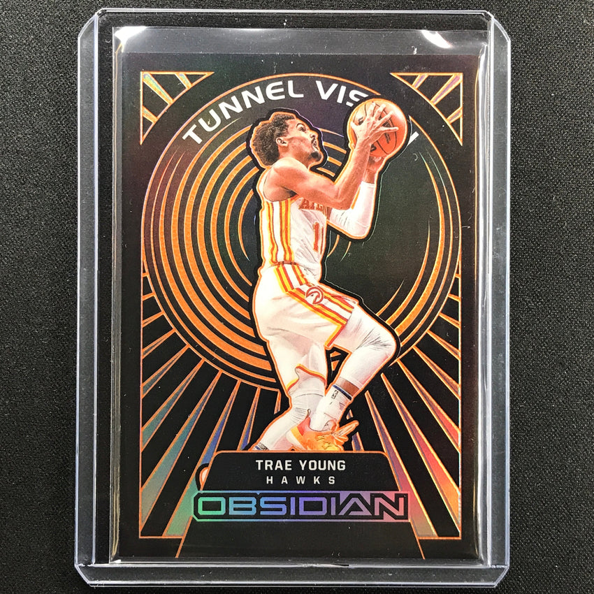 2021-22 Obsidian Trae Young Tunnel Vision Electric Etch Orange 22/35