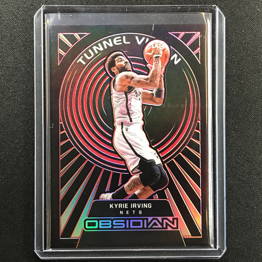 2021-22 Obsidian Kyrie Irving Tunnel Vision Electric Etch Red 4/5