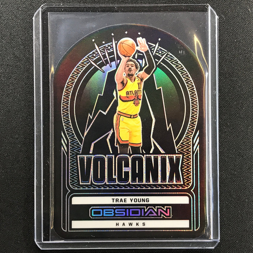 2021-22 Obsidian TRAE YOUNG Volcanix Die-Cut SSP #3