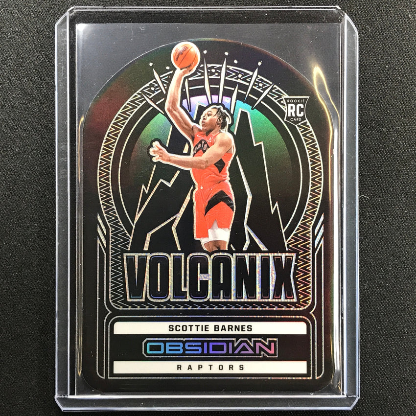 2021-22 Obsidian SCOTTIE BARNES Rookie Volcanix Die-Cut SSP #9