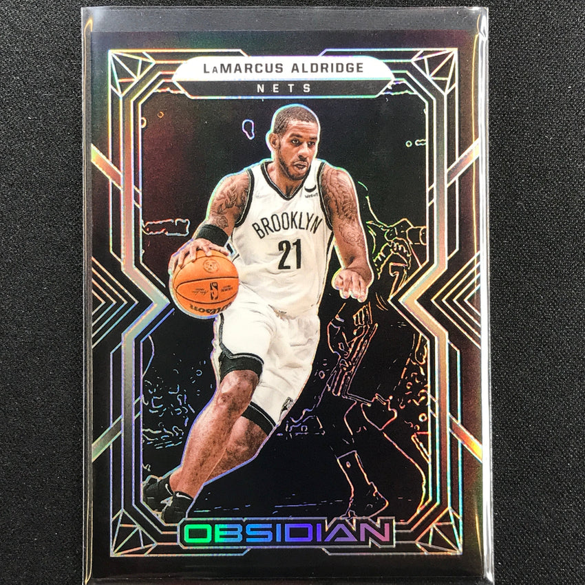 2021-22 Obsidian LAMARCUS ALDRIDGE Base #81