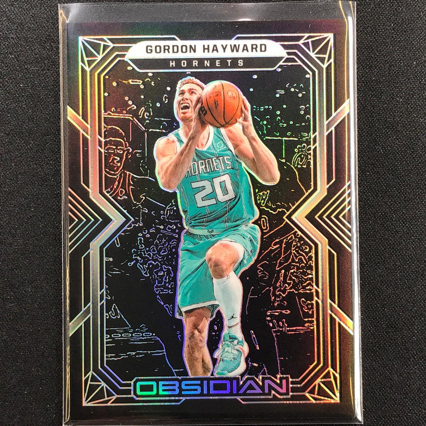 2021-22 Obsidian GORDON HAYWARD Base #86