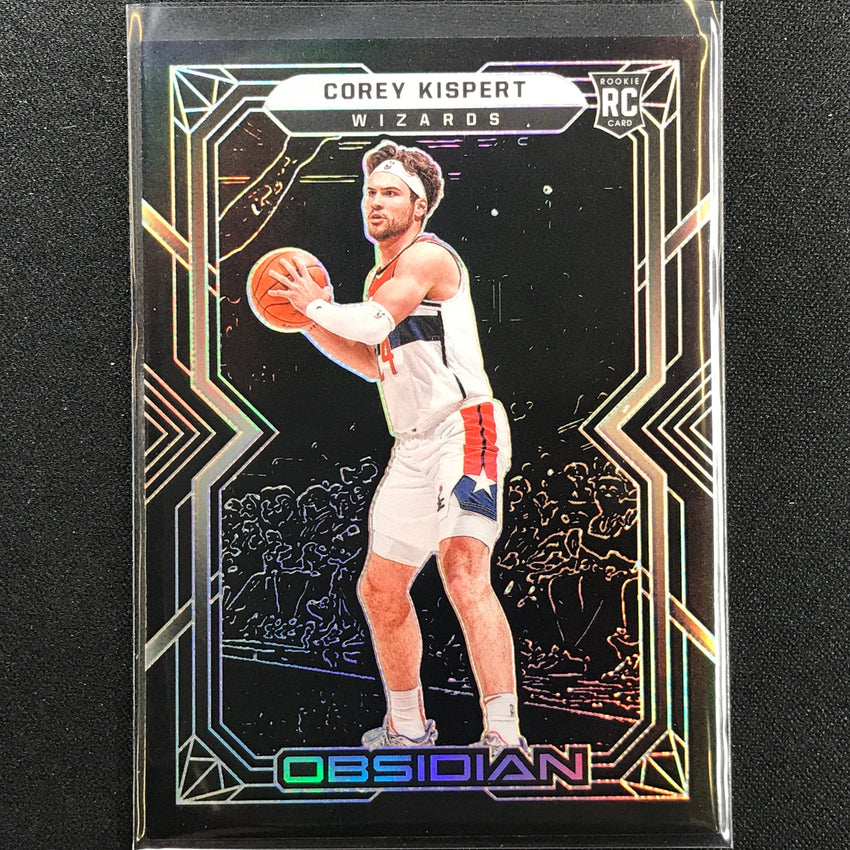 2021-22 Obsidian Corey Kispert Rookie Base No 165