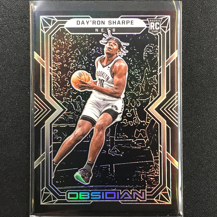 2021-22 Obsidian Dayron Sharpe Rookie Base No 175
