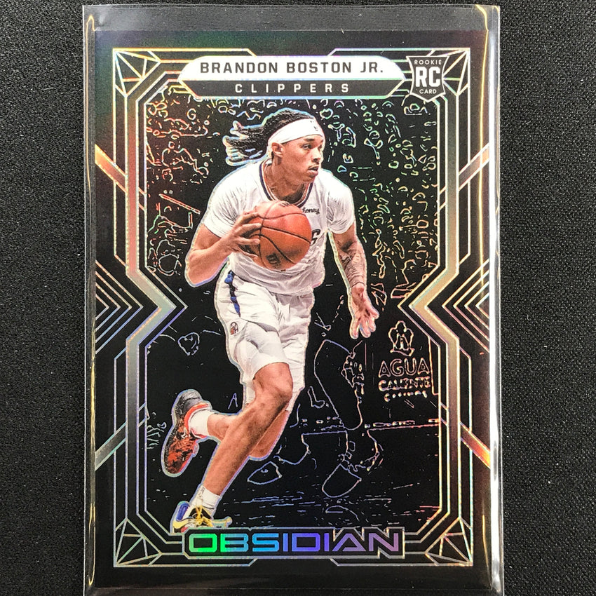 2021-22 Obsidian BRANDON BOSTON JR. Rookie Base #176
