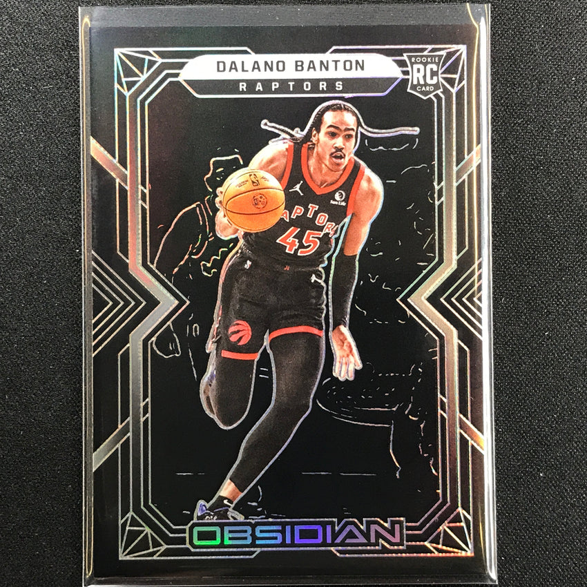 2021-22 Obsidian Dalano Banton Rookie Base No 177