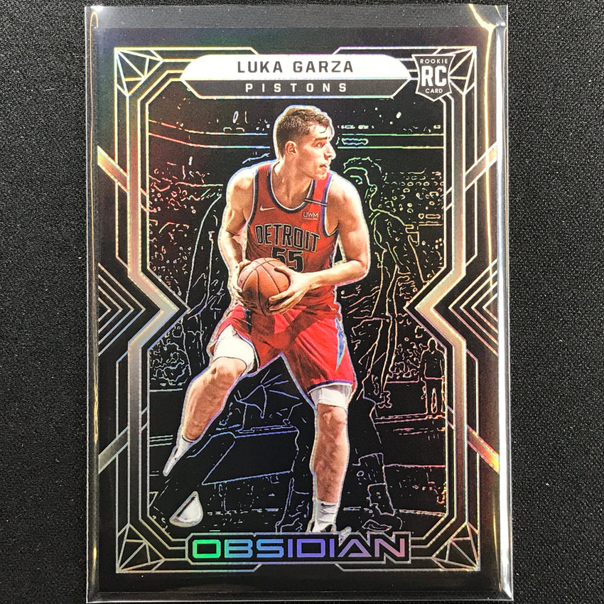 2021-22 Obsidian LUKA GARZA Rookie Base #183