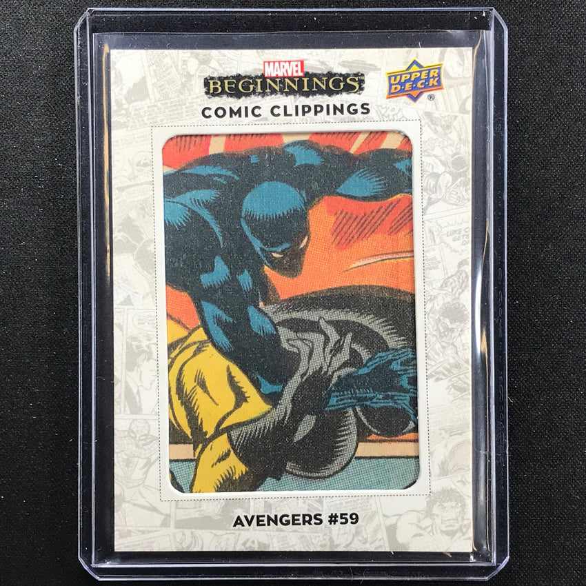 2022 Marvel Beginnings Vol. 2 Series 1 Avengers No 59 Comic Clippings Relic 5/35