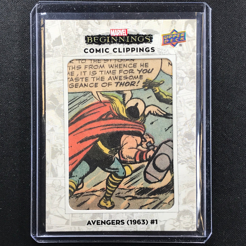 2022 Marvel Beginnings Vol. 2 Series 1 Avengers 1963 No 1 Comic Clippings 27/35