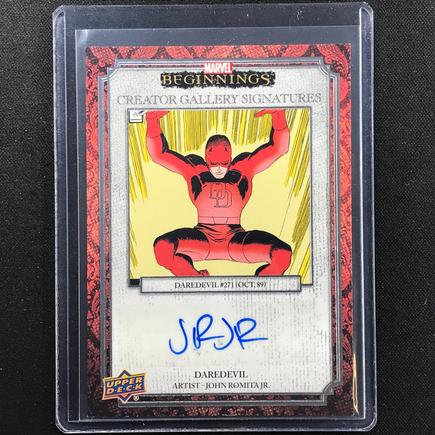 2022 Marvel Beginnings Vol. 2 Series 1 Daredevil - John Romita Jr. Auto No Ro