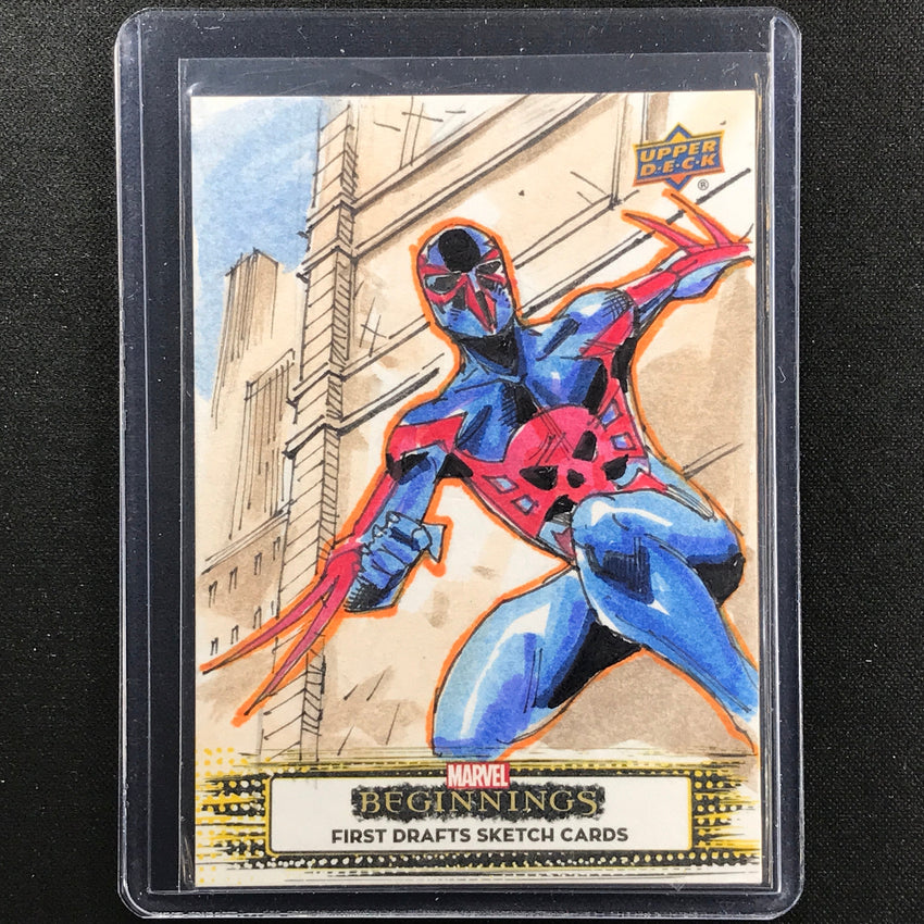 2022 Marvel Beginnings Vol. 2 Series 1 Spider-man 2099 Sketch Card 1/1 Bnfer