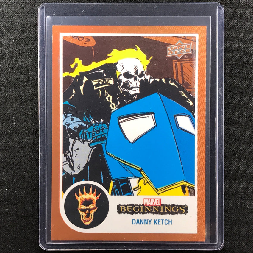2022 Marvel Beginnings Vol. 2 Series 1 Danny Ketch Flipped Fx Orange 32/39