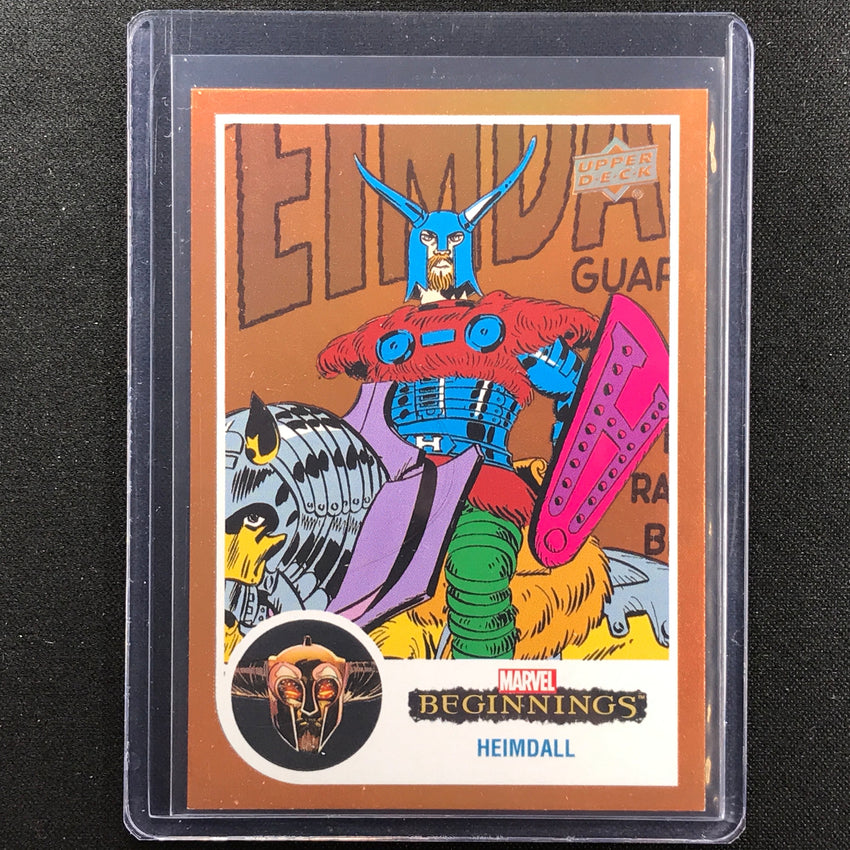 2022 Marvel Beginnings Vol. 2 Series 1 Heimdall Flipped Fx Orange 10/39