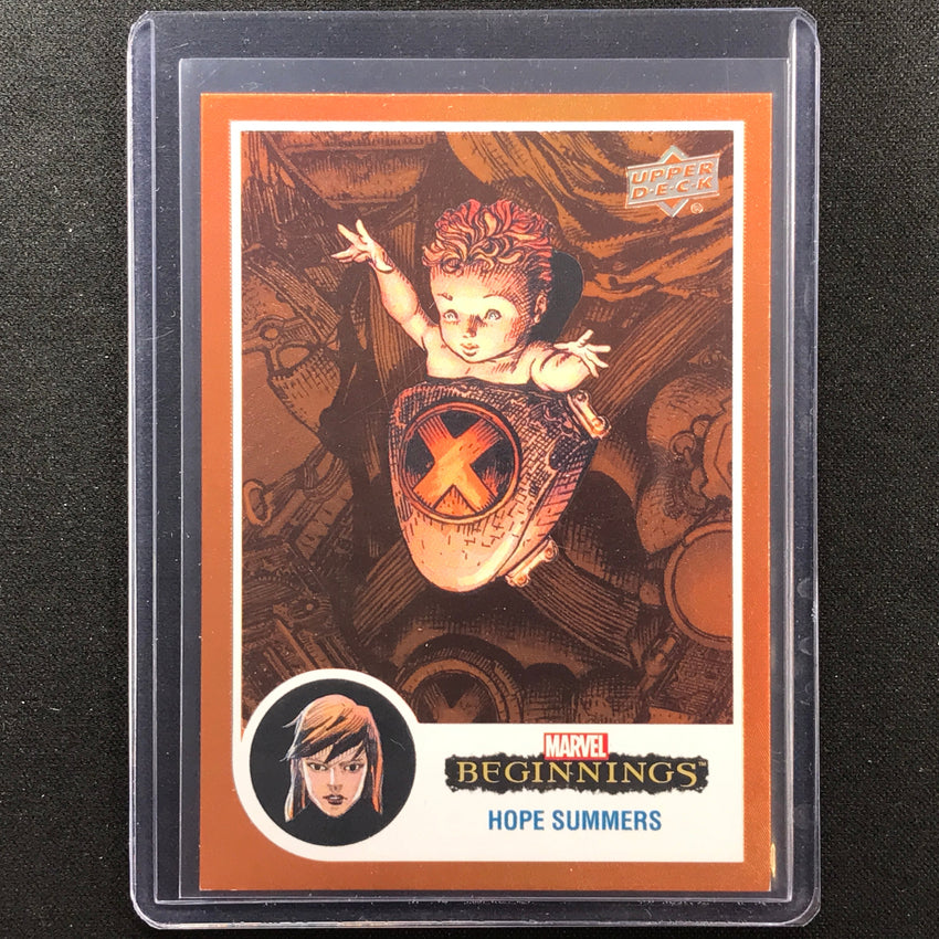 2022 Marvel Beginnings Vol. 2 Series 1 Hope Summers Flipped Fx Orange 38/39