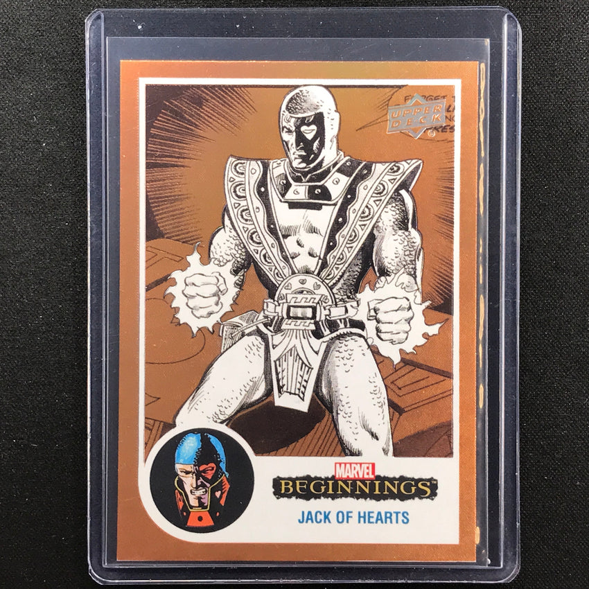 2022 Marvel Beginnings Vol. 2 Series 1 Jack Of Hearts Flipped Fx Orange 7/39