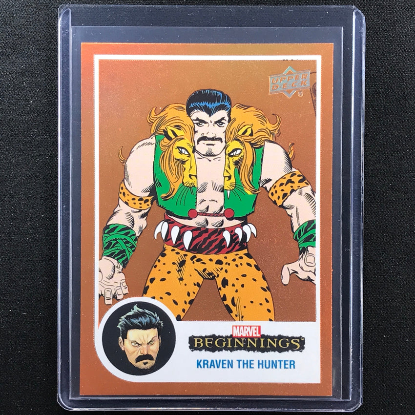 2022 Marvel Beginnings Vol. 2 Series 1 Kraven The Hunter Flipped Fx Orange 2/39