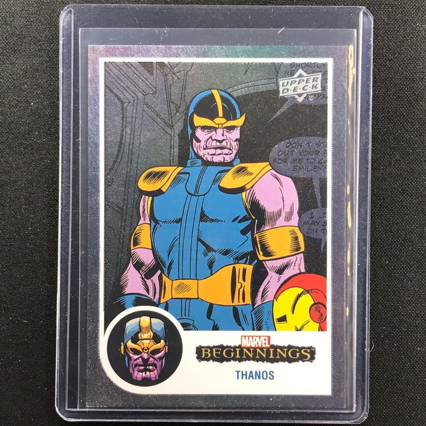 2022 Marvel Beginnings Vol. 2 Series 1 Thanos Flipped Fx Black 5/25