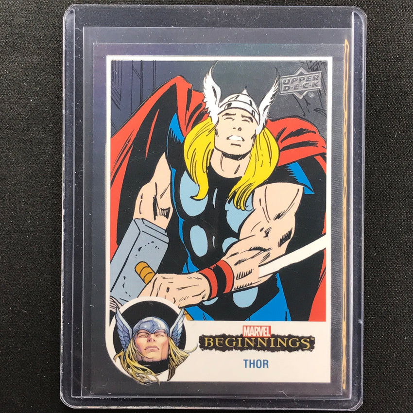 2022 Marvel Beginnings Vol. 2 Series 1 Thor Flipped Fx Black 21/25