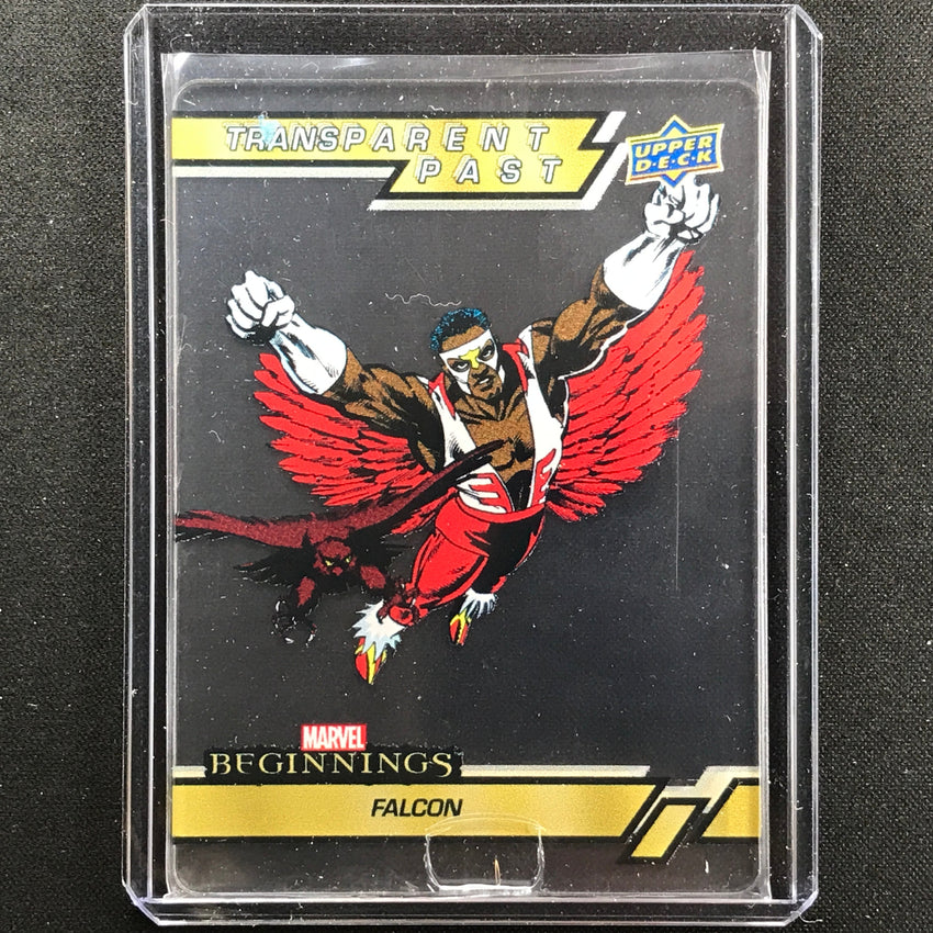 2022 Marvel Beginnings Vol. 2 Series 1 Falcon Transparent Past Acetate Sp No 1