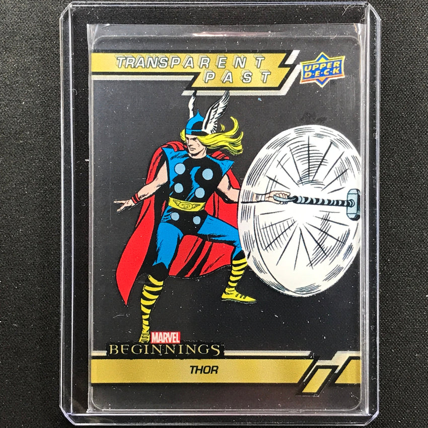 2022 Marvel Beginnings Vol. 2 Series 1 Thor Transparent Past Acetate Sp No 2