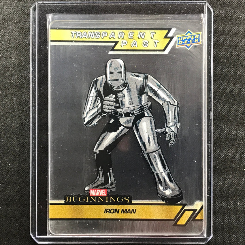 2022 Marvel Beginnings Vol. 2 Series 1 Iron Man Transparent Past Acetate Sp No 4