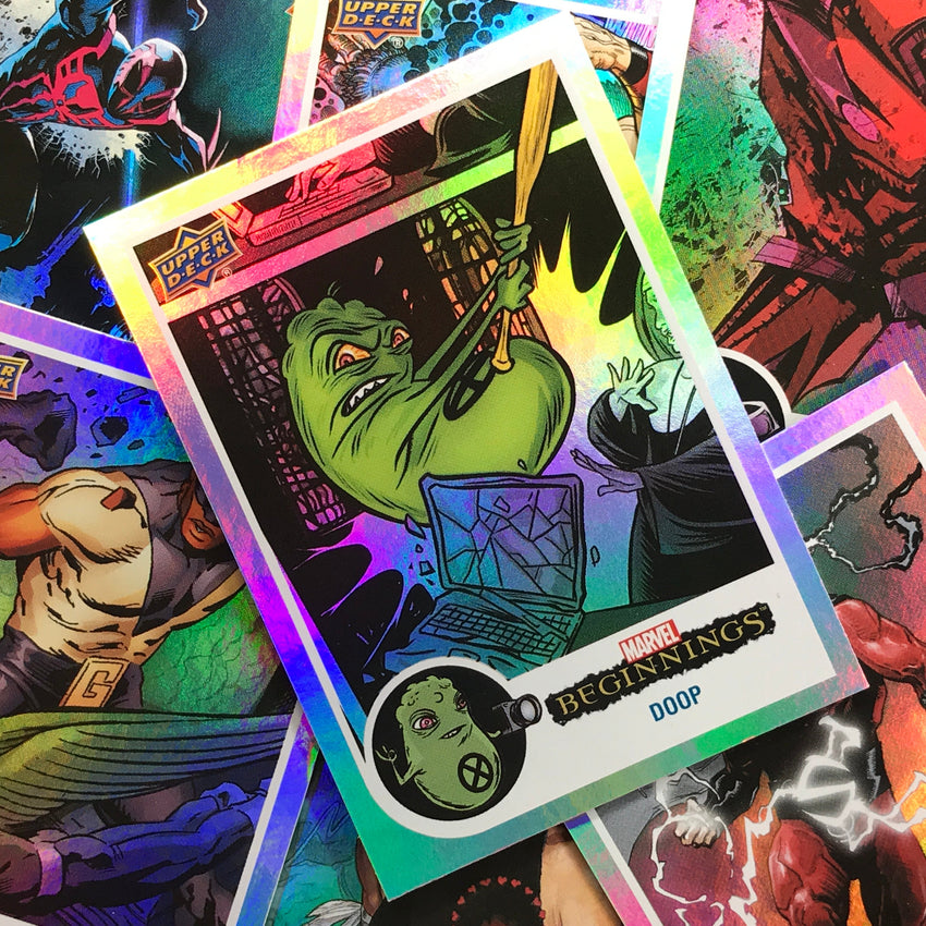 2022 Marvel Beginnings Vol. 2 Series 1 Jessica Jones Base Rainbow Foil No 142