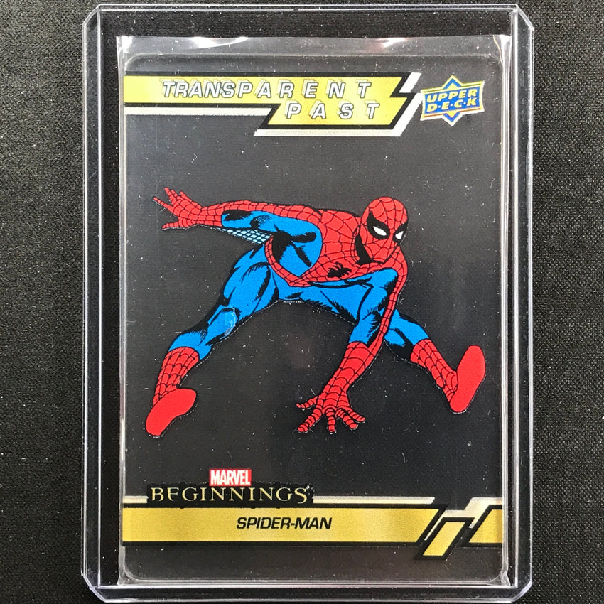 2022 Marvel Beginnings Vol. 2 Series 1 Spider-man Transparent Past Acetate No 6