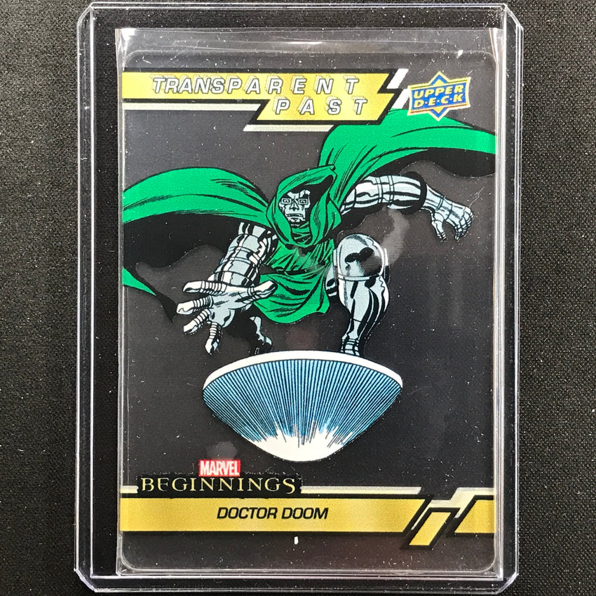 2022 Marvel Beginnings Vol. 2 Series 1 Doctor Doom Transparent Past Acetate No 9