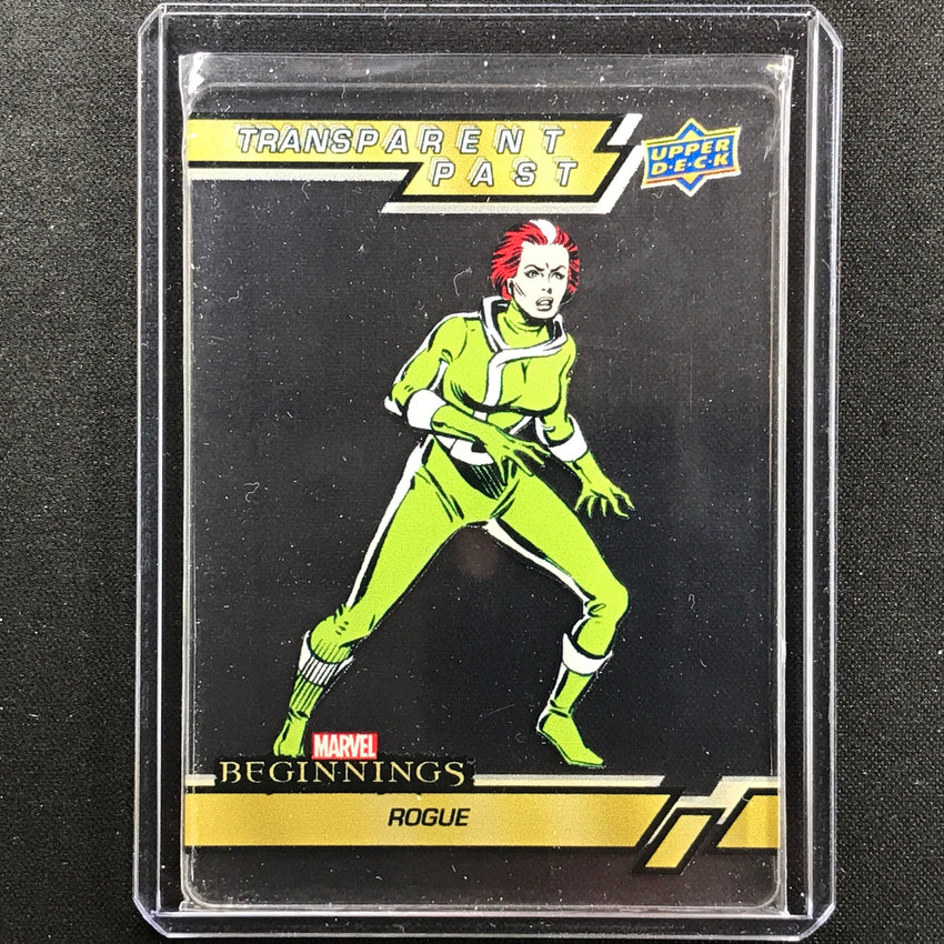 2022 Marvel Beginnings Vol. 2 Series 1 Rogue Transparent Past Acetate Sp No 16