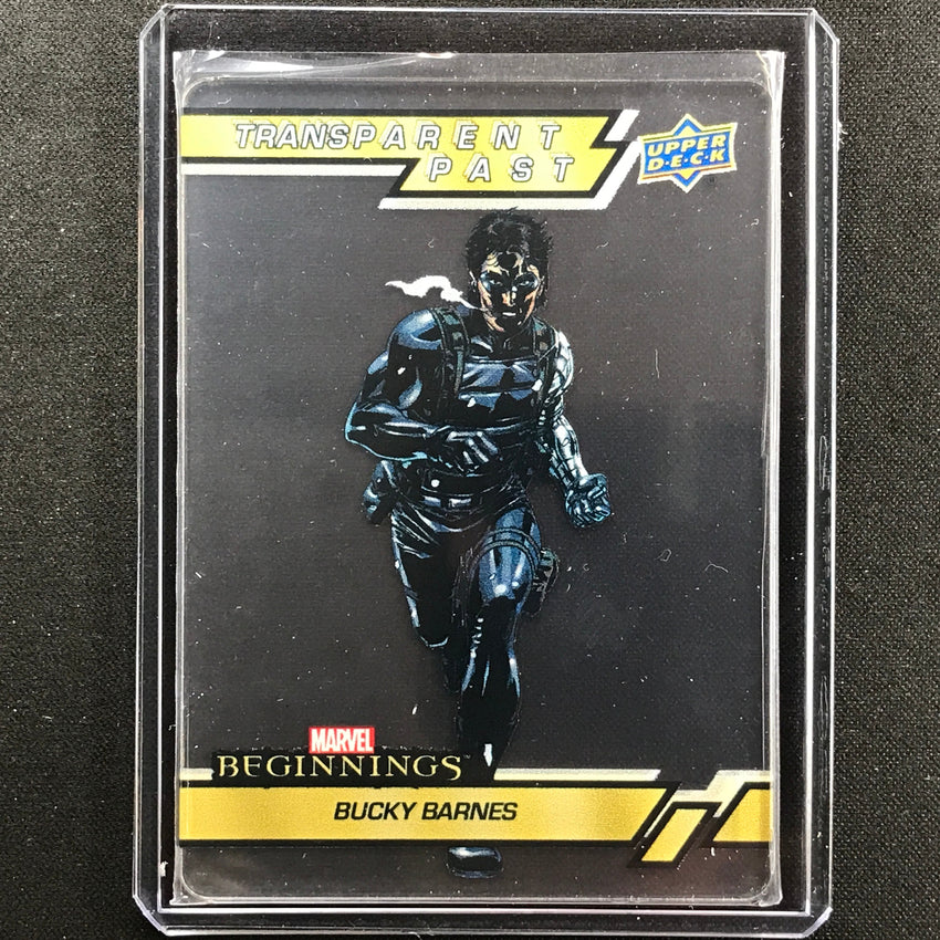 2022 Marvel Beginnings Vol. 2 Series 1 Bucky Barnes Transparent Past Sp No 25