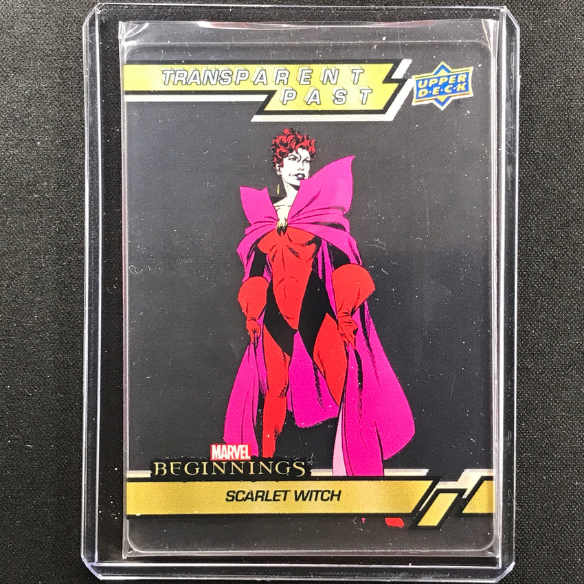 2022 Marvel Beginnings Vol. 2 Series 1 Scarlet Witch Transparent Past Sp No 27