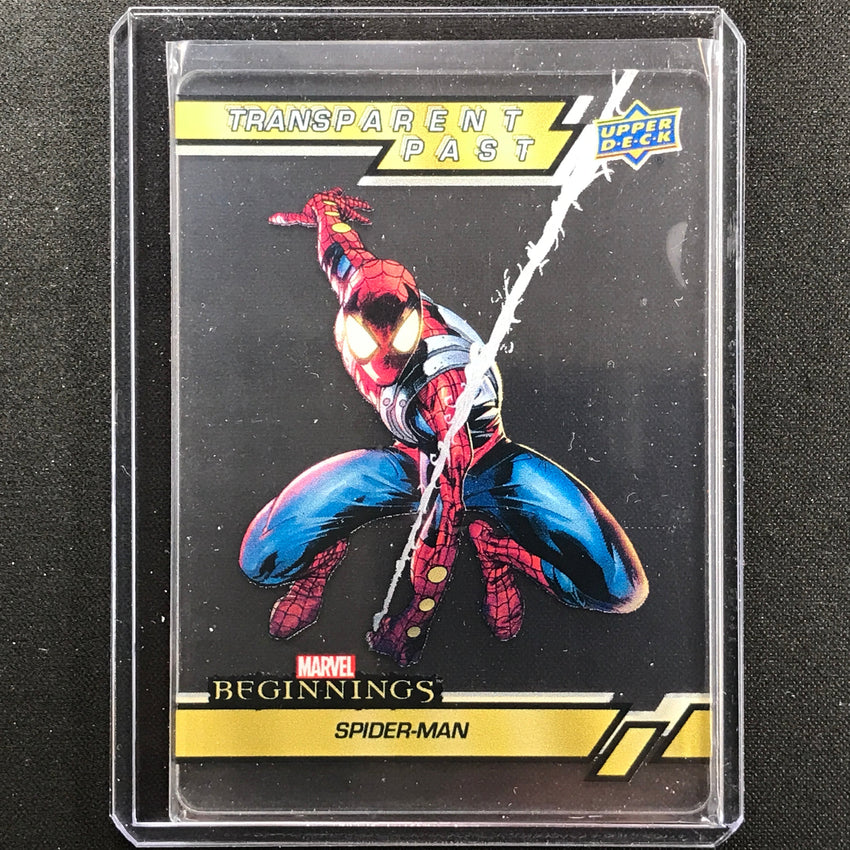 2022 Marvel Beginnings Vol. 2 Series 1 Spider-man Transparent Past Acetate No 46