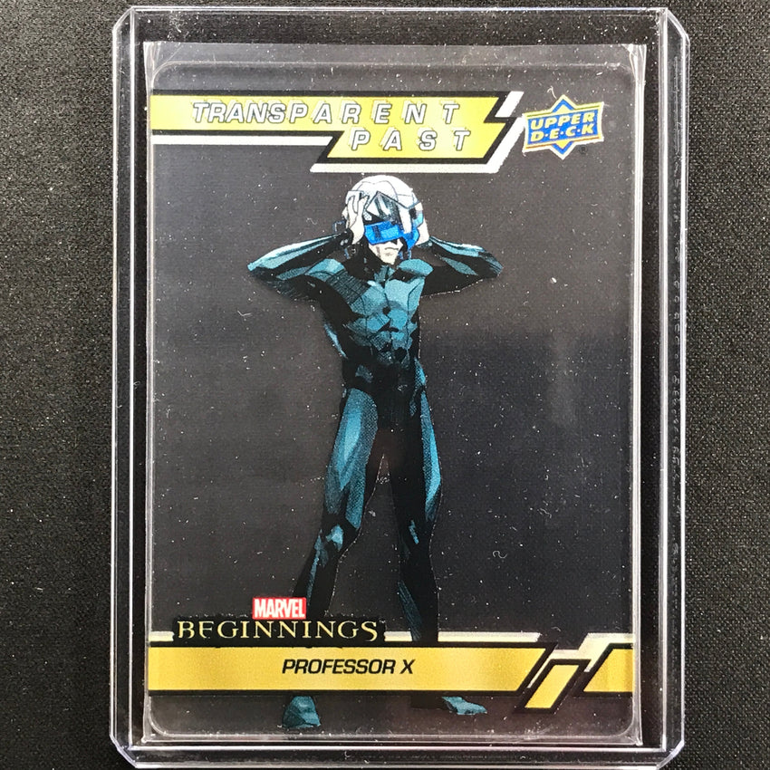 2022 Marvel Beginnings Vol. 2 Series 1 Professor X Transparent Past Acetate No 52