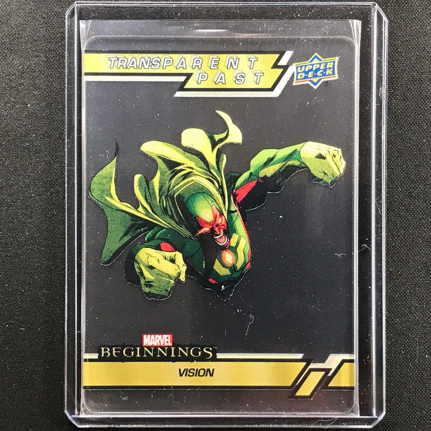 2022 Marvel Beginnings Vol. 2 Series 1 Vision Transparent Past Acetate Sp No 59