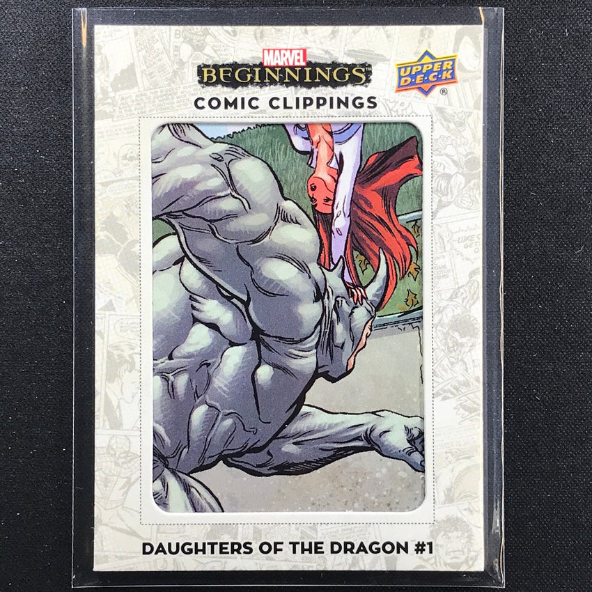 2022 Marvel Beginnings Vol. 2 Series 1 Daughters Of Dragon Comic Clippings 6/50
