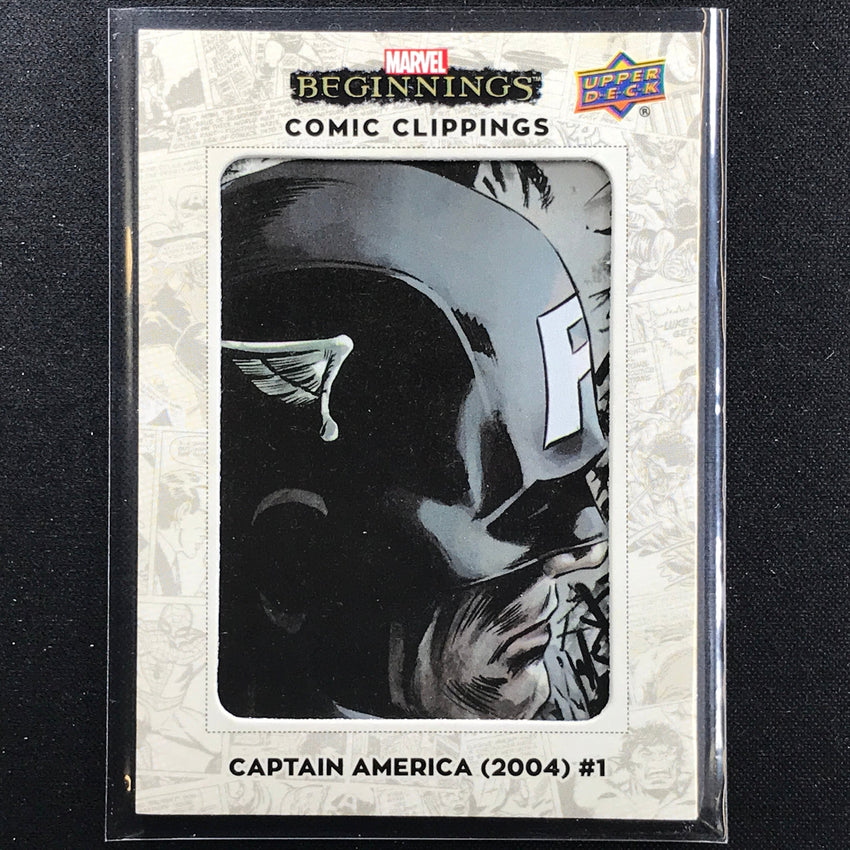 2022 Marvel Beginnings Vol. 2 Series 1 Captain America 2004 No 1 Comic 35/50