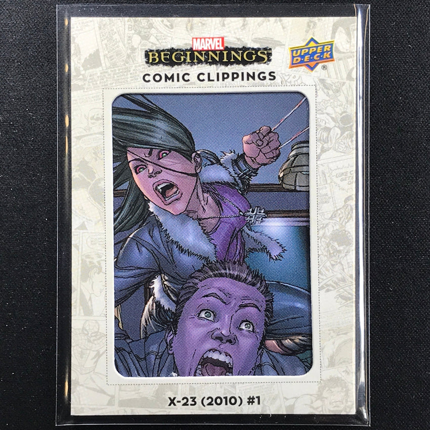 2022 Marvel Beginnings Vol. 2 Series 1 X-23 2010 No 1 Comic Clippings 24/50